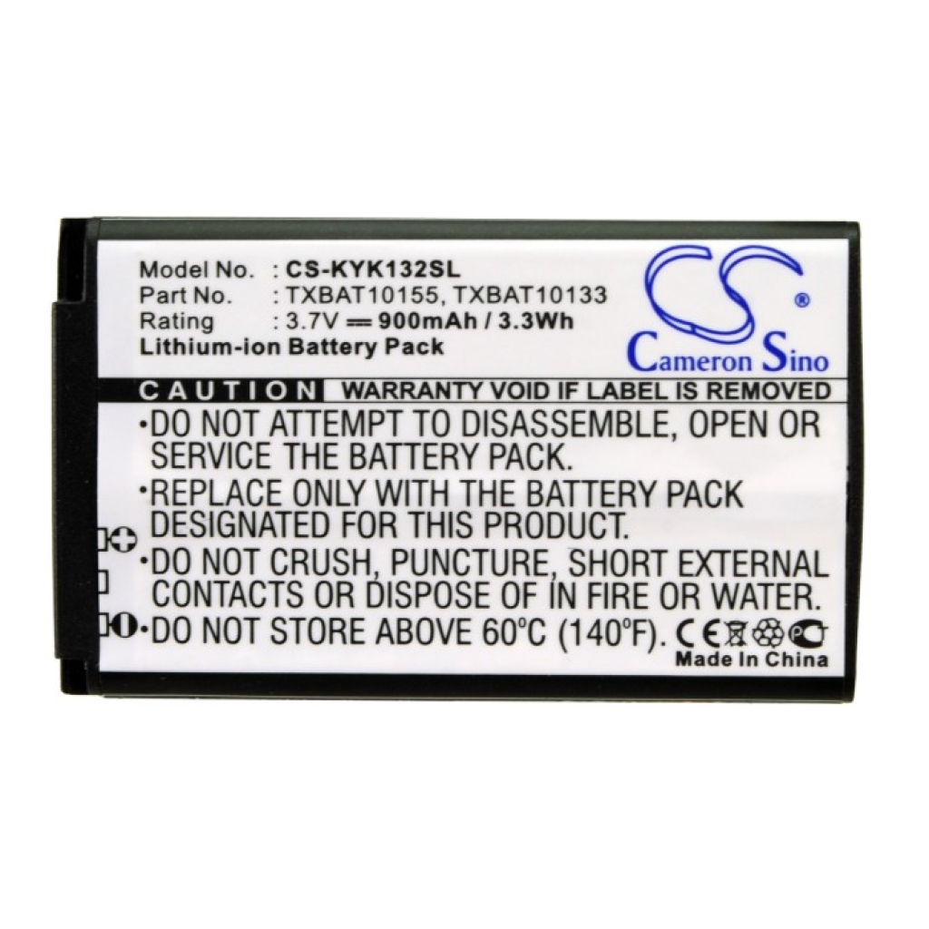 Akku yhteensopiva Kyocera CS-KYK132SL