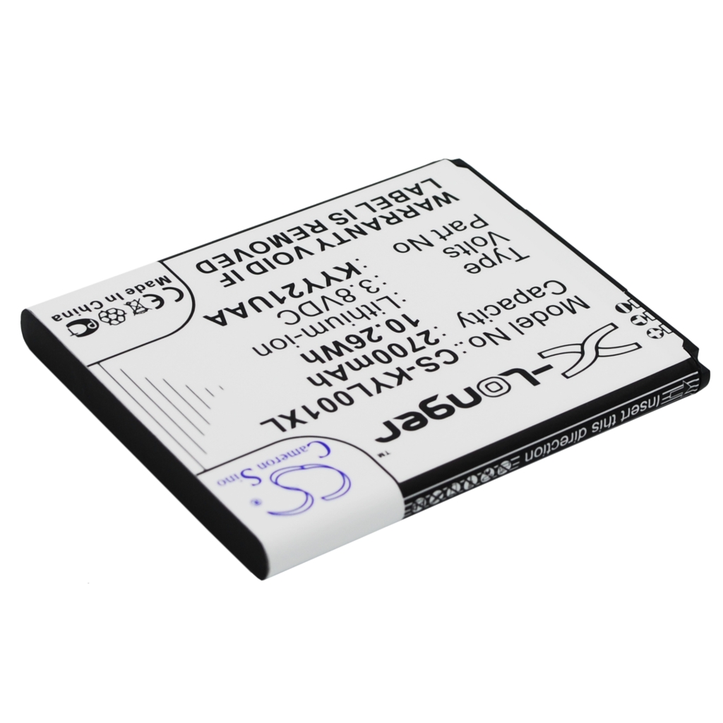 Akku yhteensopiva Kyocera CS-KYL001XL