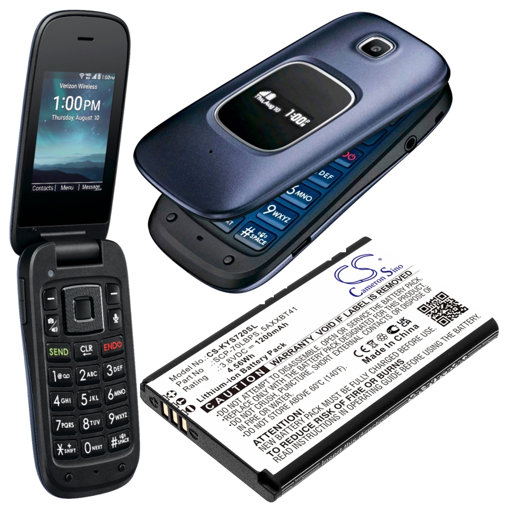 Matkapuhelimen akku Kyocera Cadence LTE (CS-KYS720SL)