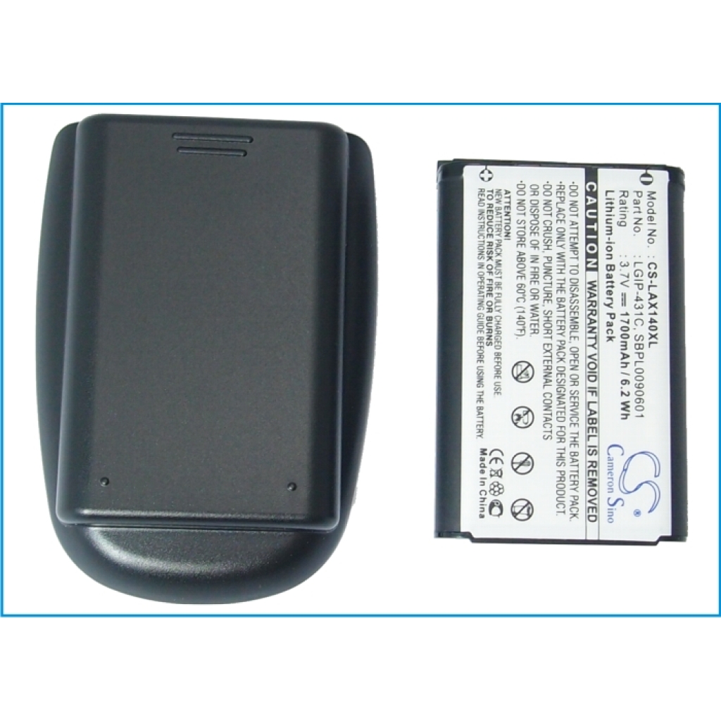 Akku yhteensopiva LG CS-LAX140XL