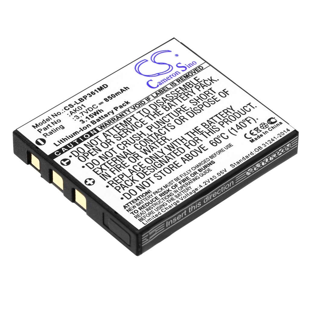 Kameran akku SVP CS-LBP361MD