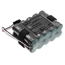 Yhteensopiva akun vaihto Laerdal 886113,B11651