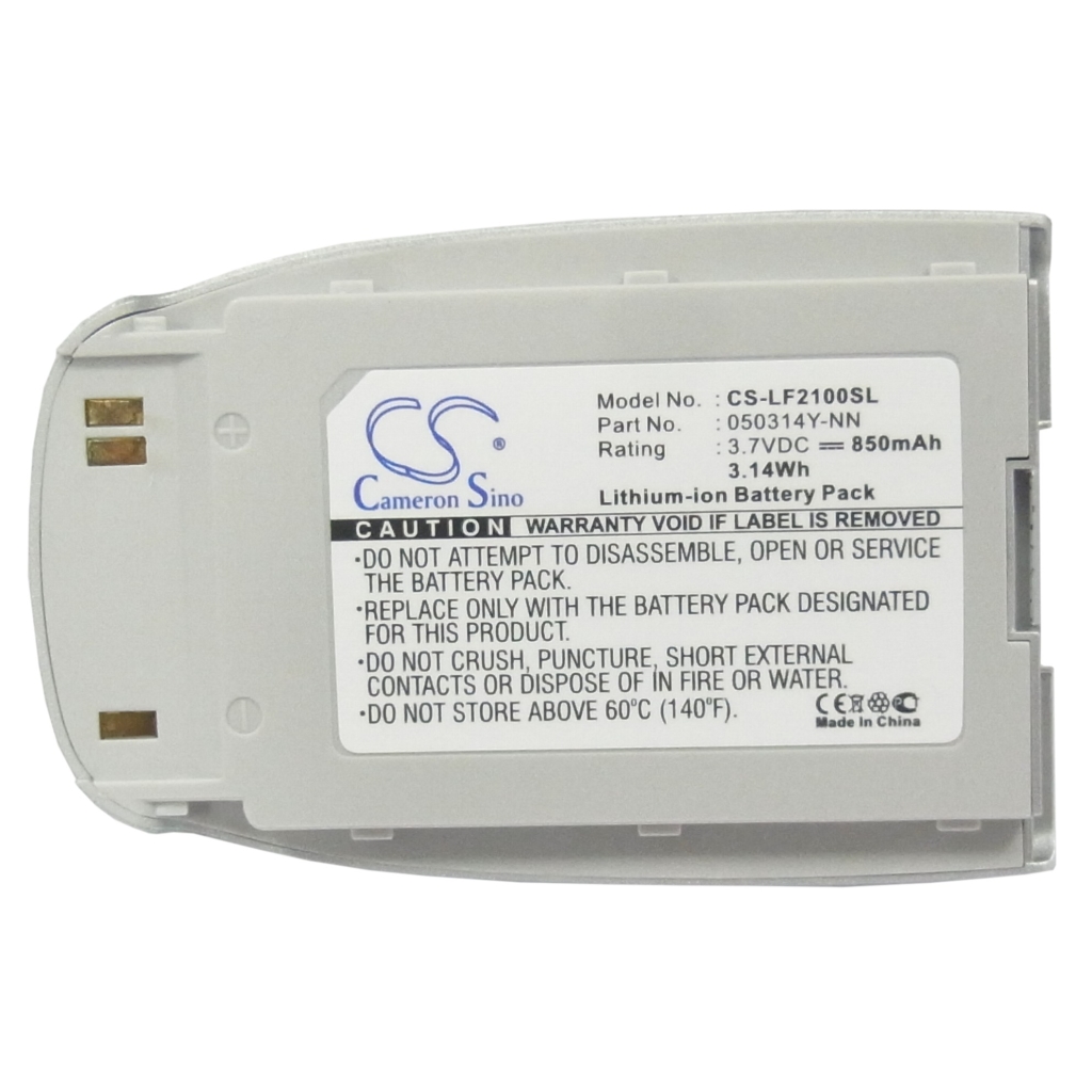 Matkapuhelimen akku LG F2100 (CS-LF2100SL)