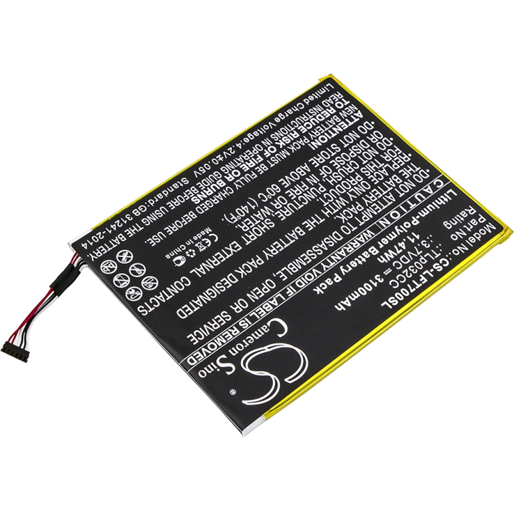 Akut Tabletin akku CS-LFT700SL