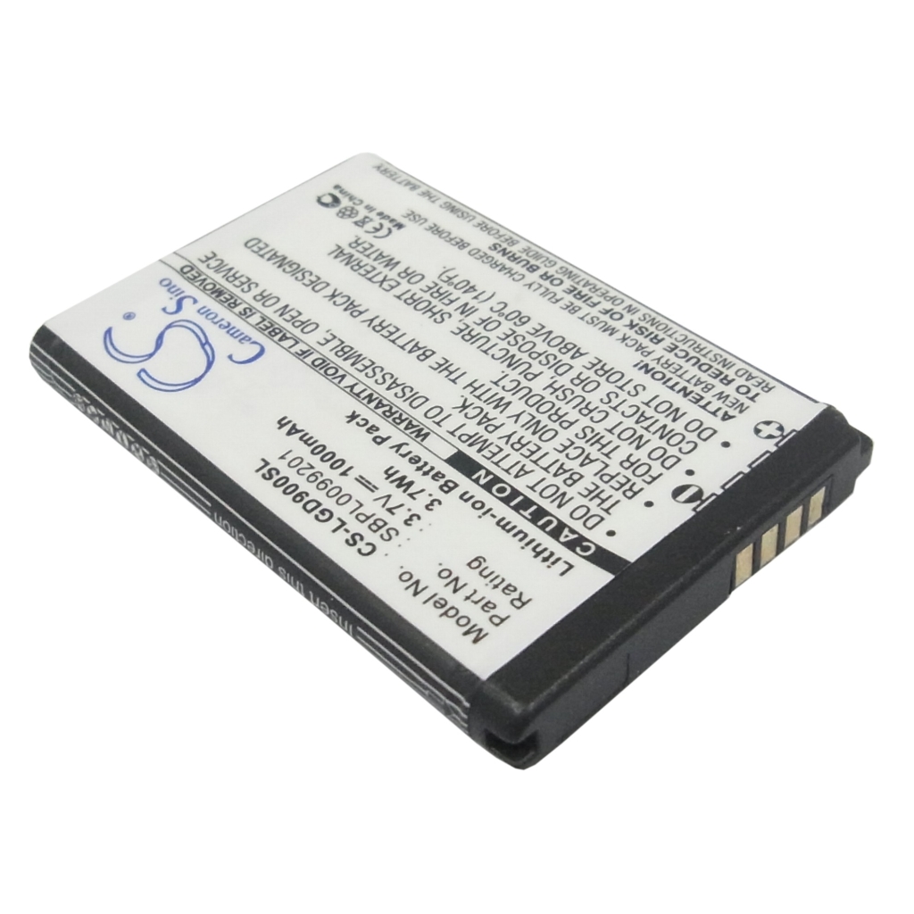 Yhteensopiva akun vaihto LG LGIP-520N,SBPL0099201