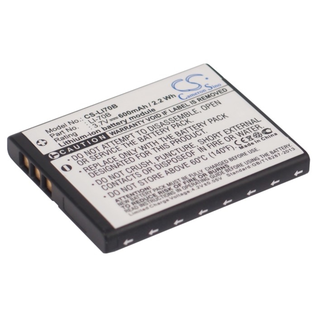 Akut Kameran akku CS-LI70B