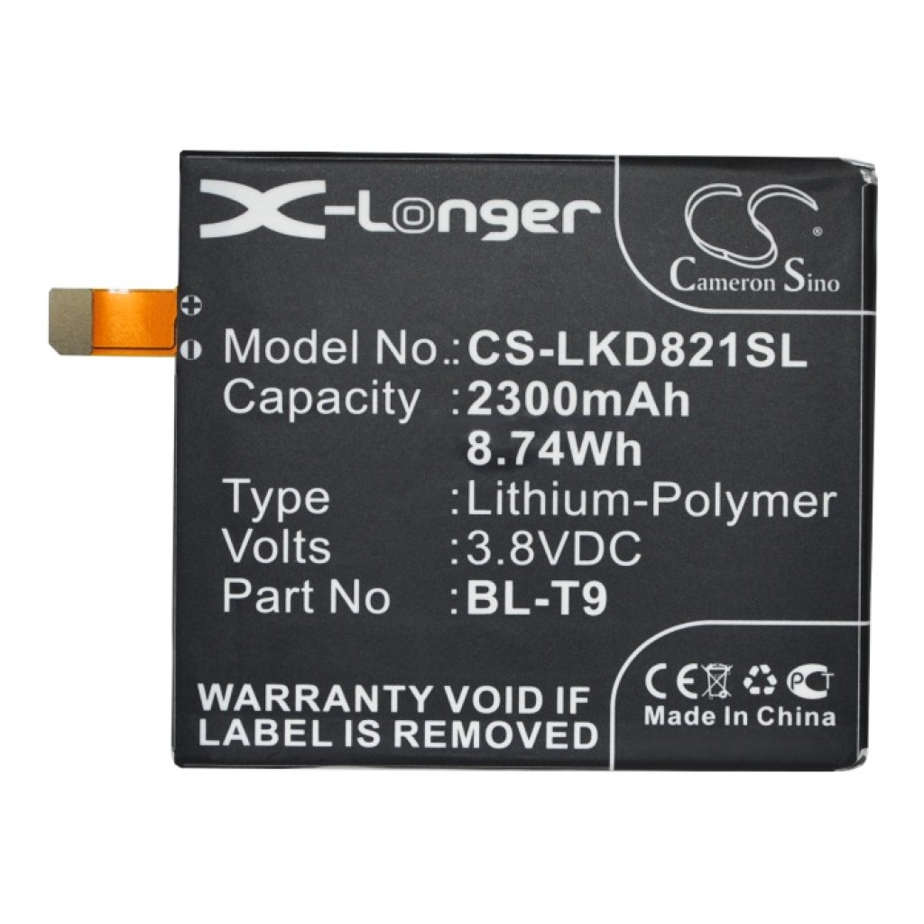 Yhteensopiva akun vaihto LG BL-T9,EAC62078701