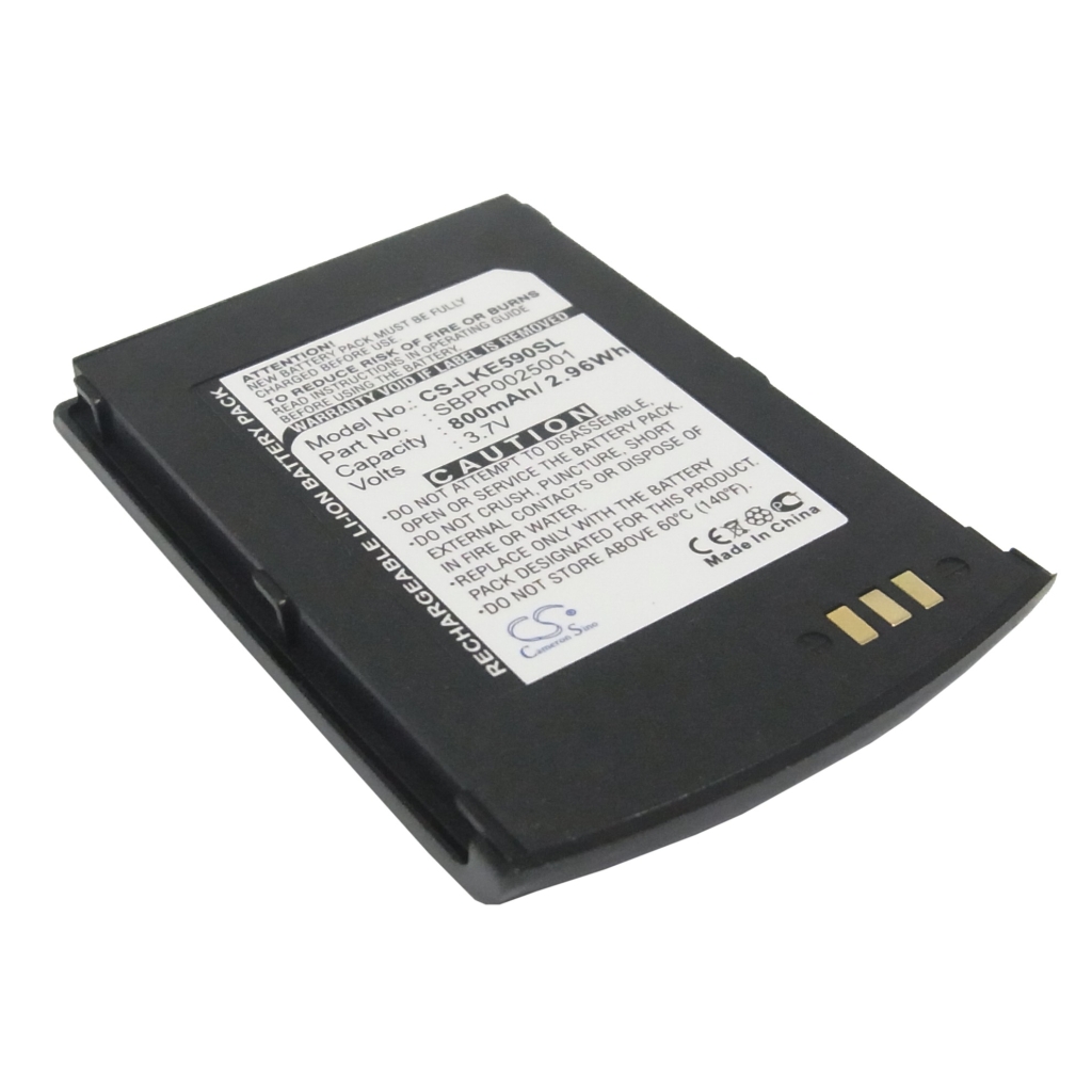 Matkapuhelimen akku LG KE590 (CS-LKE590SL)