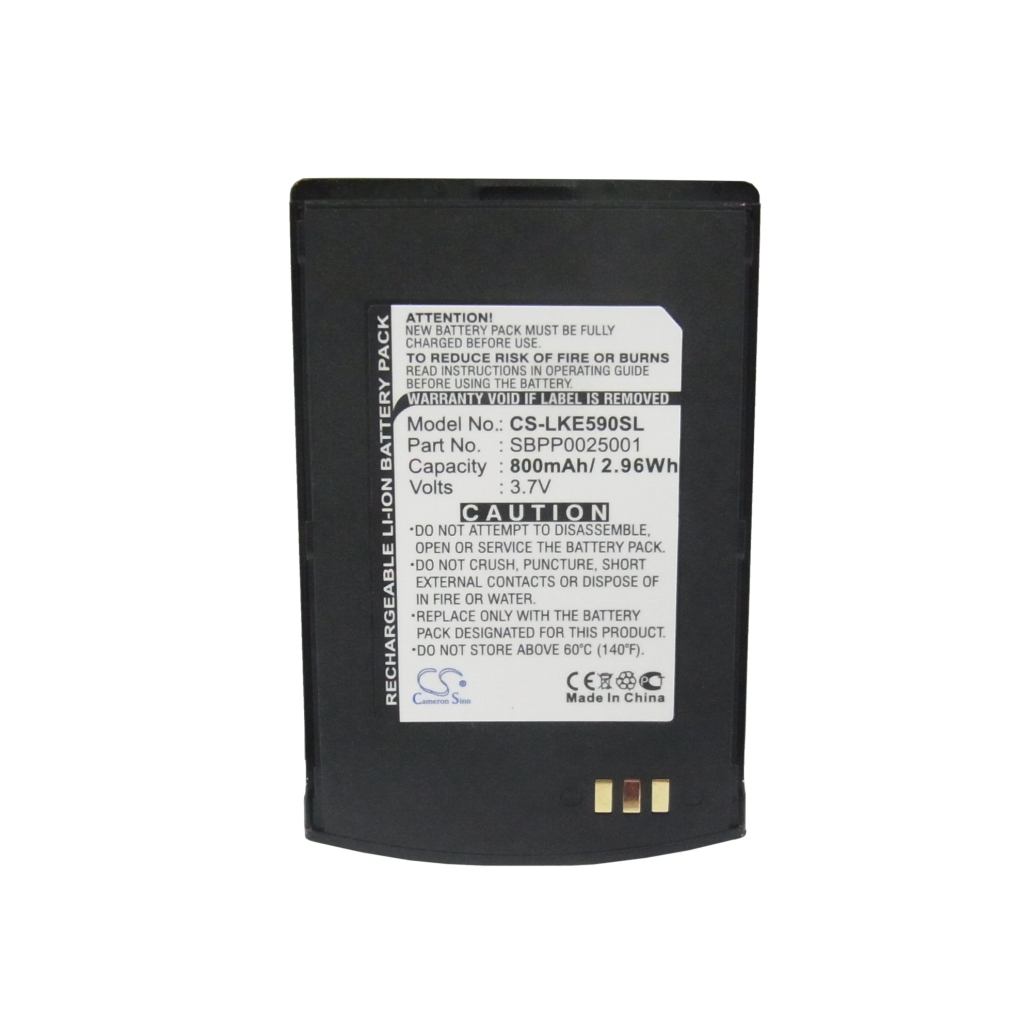 Matkapuhelimen akku LG KE590 (CS-LKE590SL)