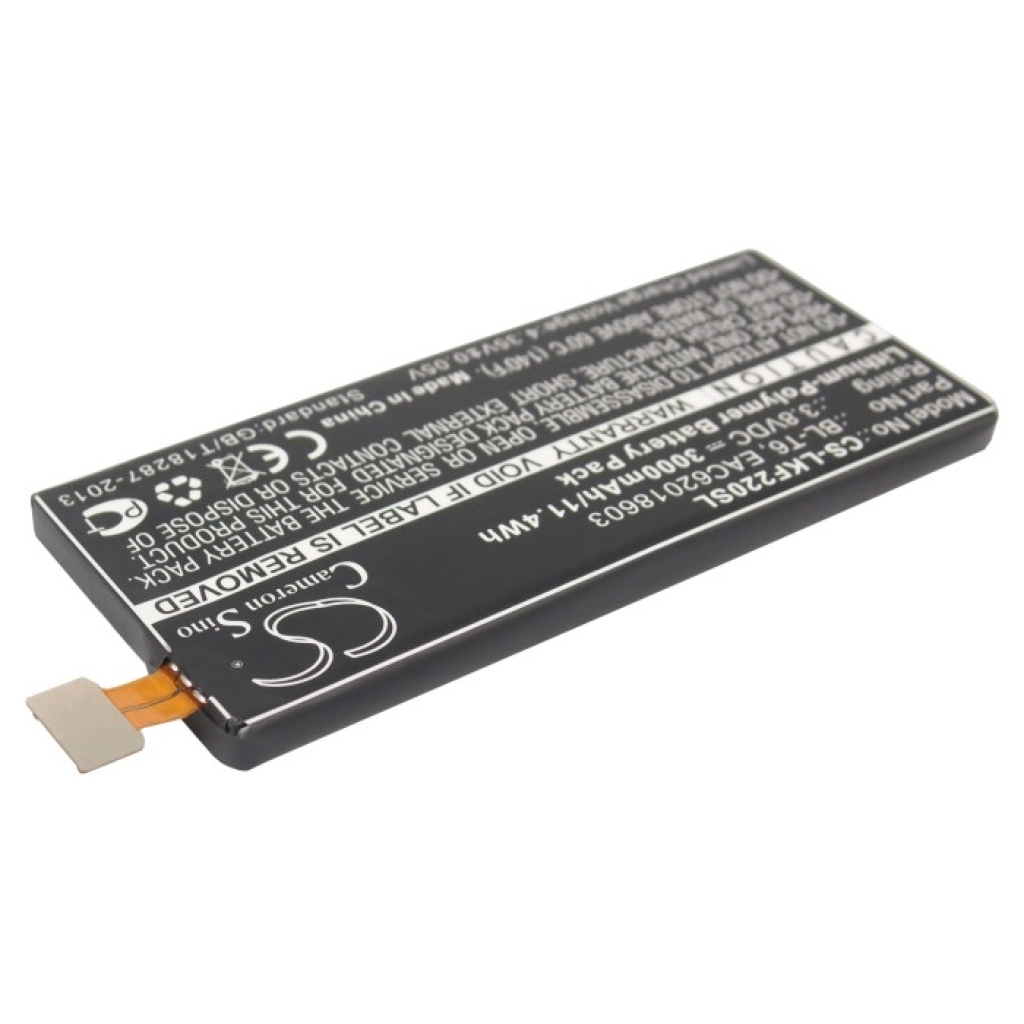 Yhteensopiva akun vaihto LG BL-T6,EAC62018603