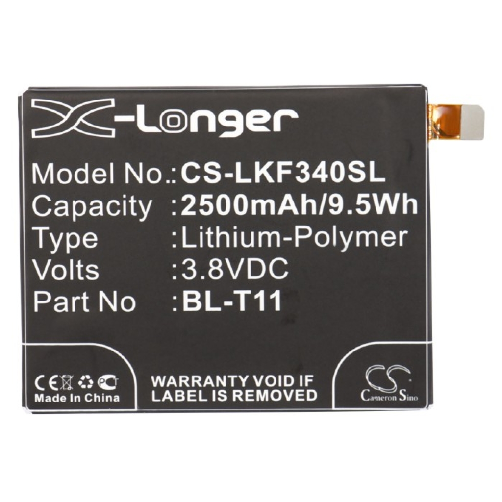 Yhteensopiva akun vaihto LG BL-T11,EAC62218301