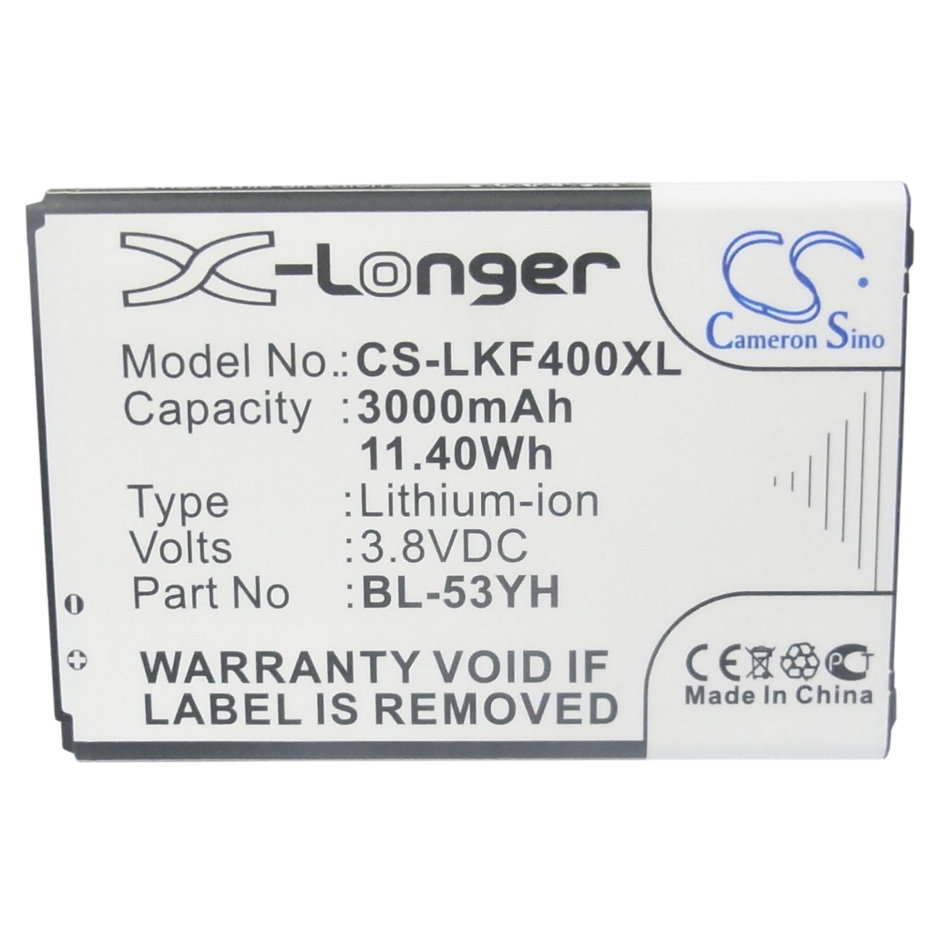Yhteensopiva akun vaihto LG BL-53YH,EAC62378905