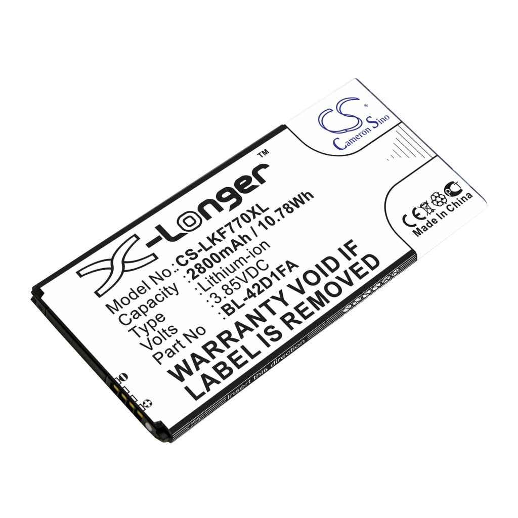 Yhteensopiva akun vaihto LG BL-42D1FA,EAC63238201