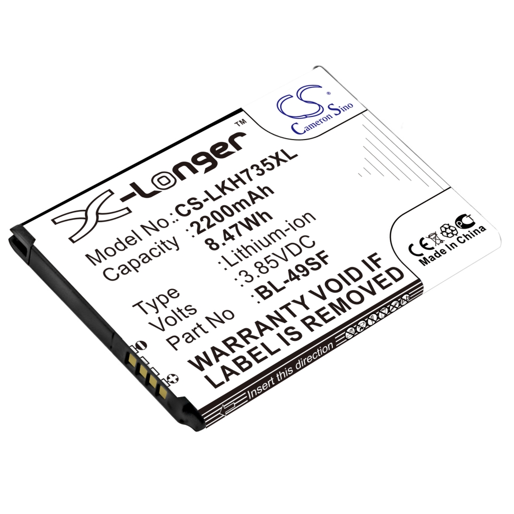 Matkapuhelimen akku LG H731 (CS-LKH735XL)