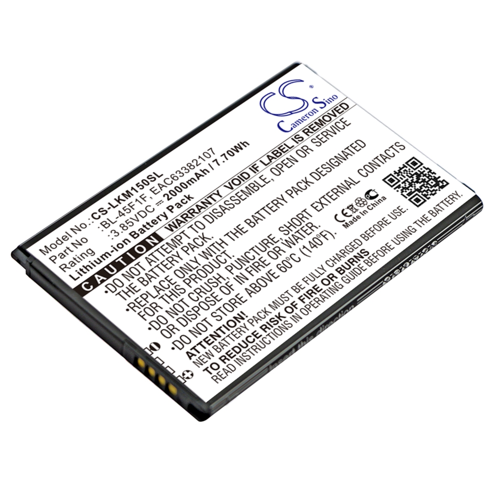 Matkapuhelimen akku LG X210ULMG (CS-LKM150SL)