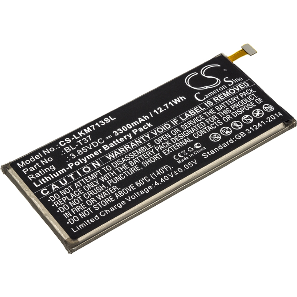 Yhteensopiva akun vaihto LG BL-T37,EAC63958201