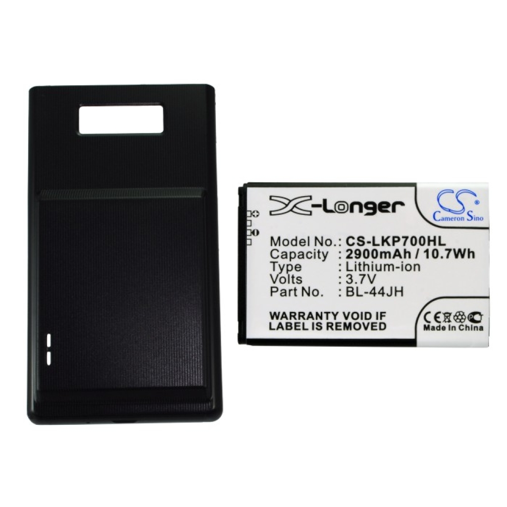 Akku yhteensopiva LG CS-LKP700HL