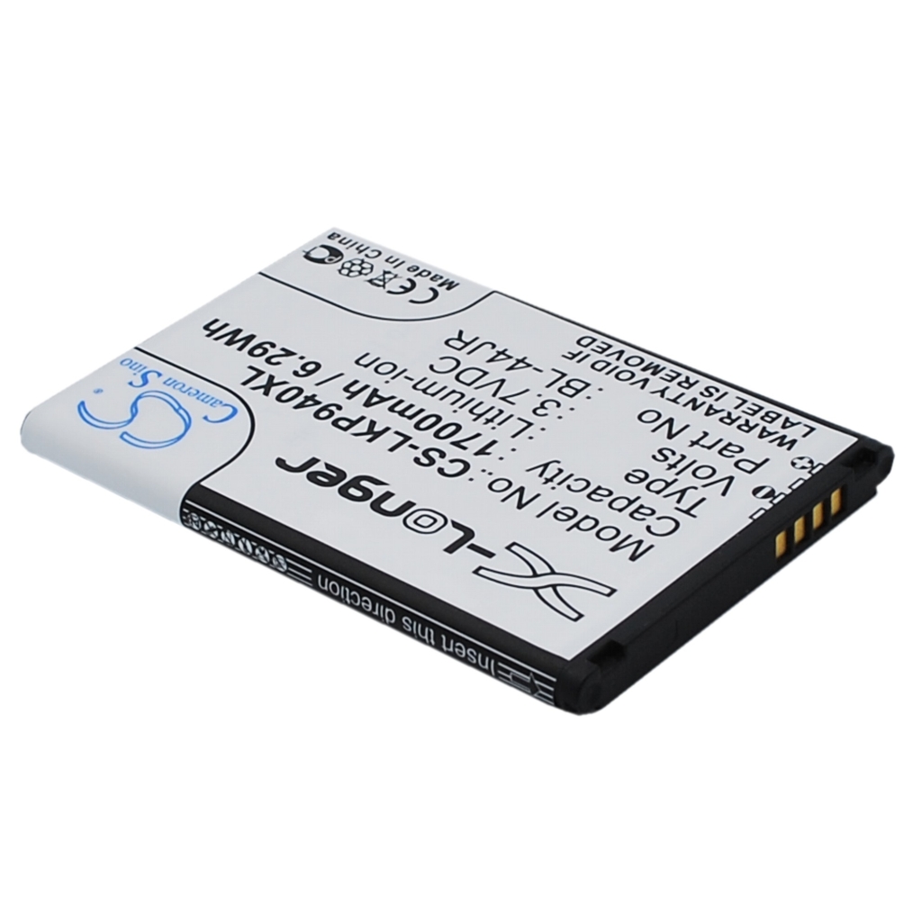 Yhteensopiva akun vaihto LG BL-44JR