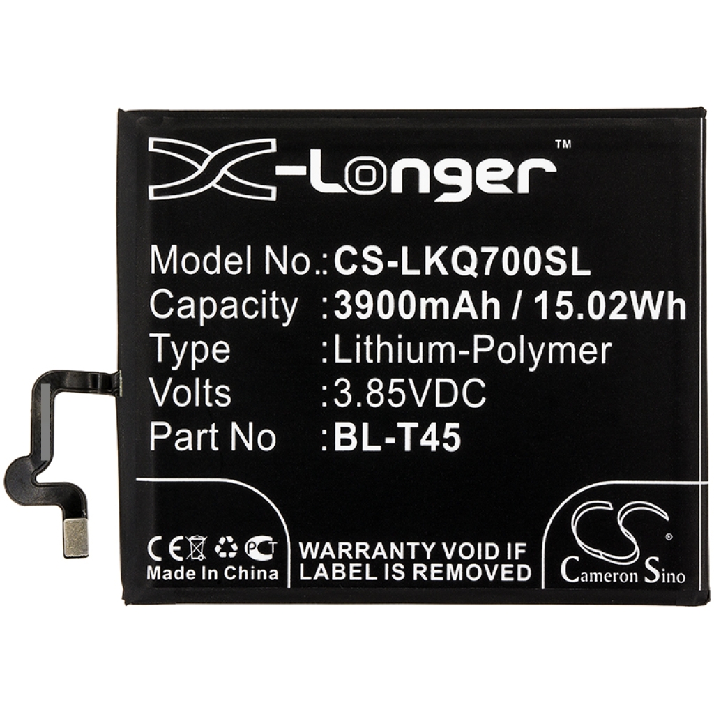 Yhteensopiva akun vaihto LG BL-T45,EAC64578501