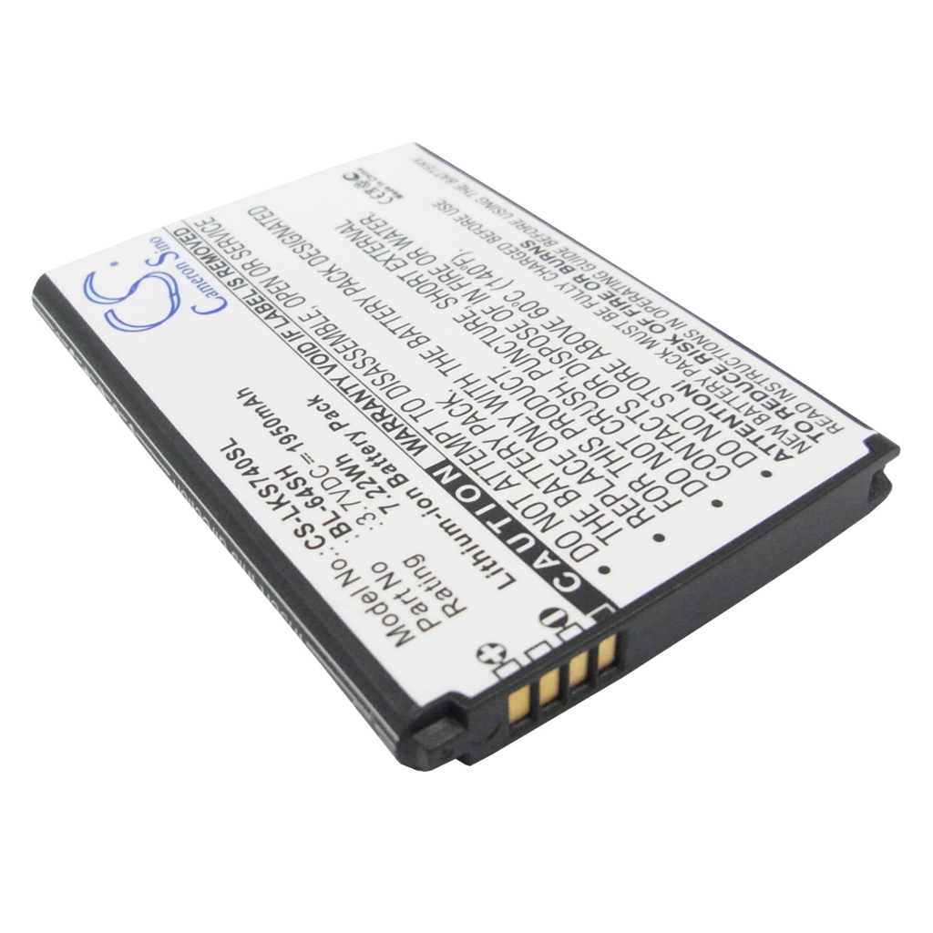 Yhteensopiva akun vaihto LG BL-64SH