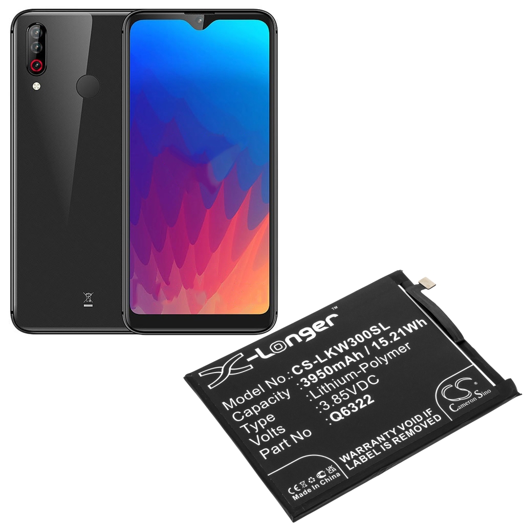 Yhteensopiva akun vaihto LG Q6322
