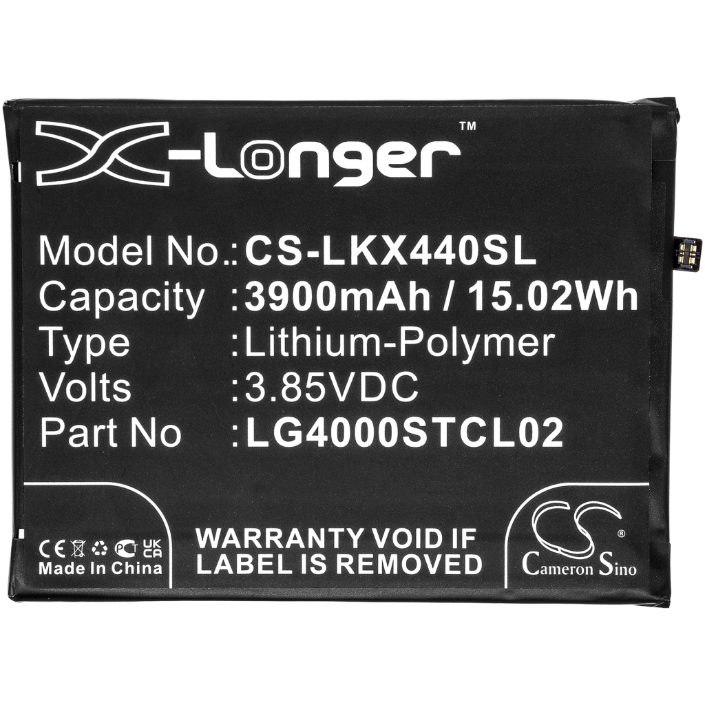 Yhteensopiva akun vaihto LG LG4000STCL02