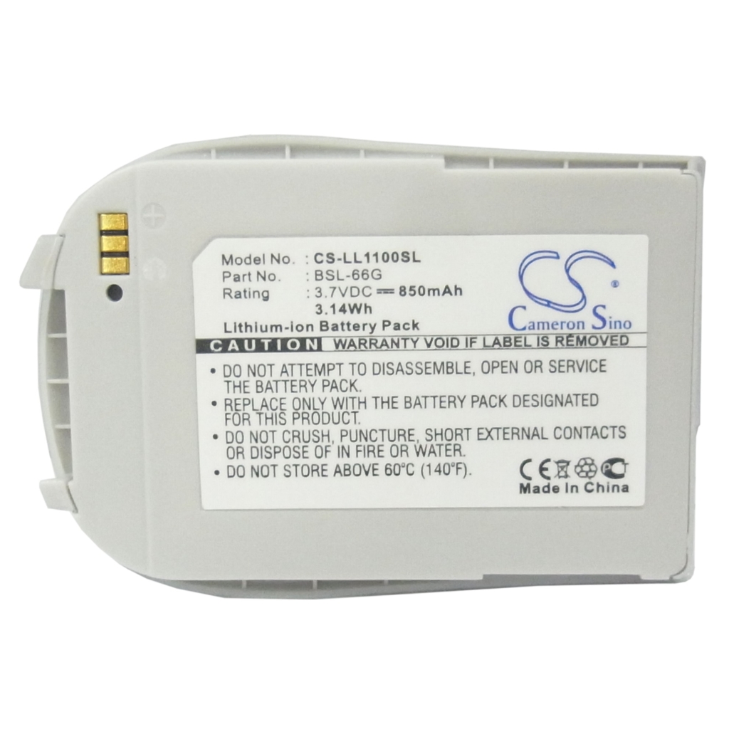 Akku yhteensopiva LG CS-LL1100SL