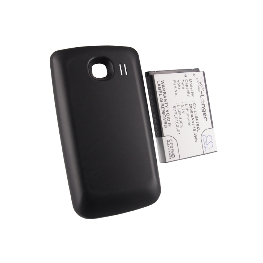 Yhteensopiva akun vaihto LG LGIP-400N,SBPL0102301