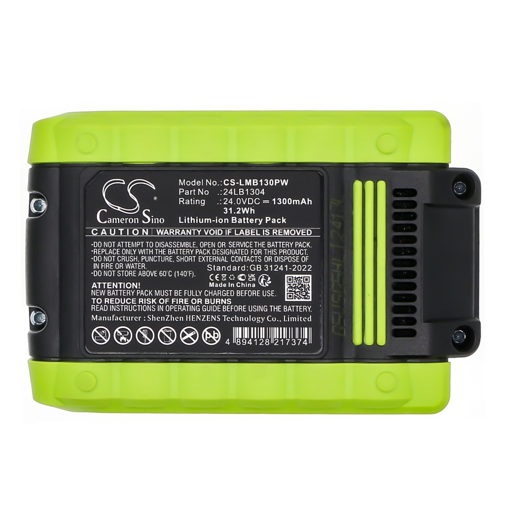 Työkalujen akku Lawnmaster CLMF4817E (CS-LMB130PW)