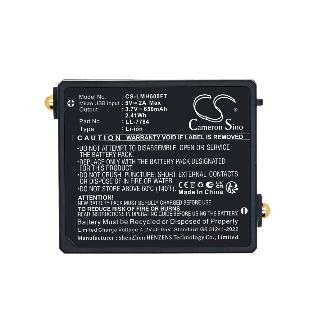 Battery for Ledlenser SEO7R