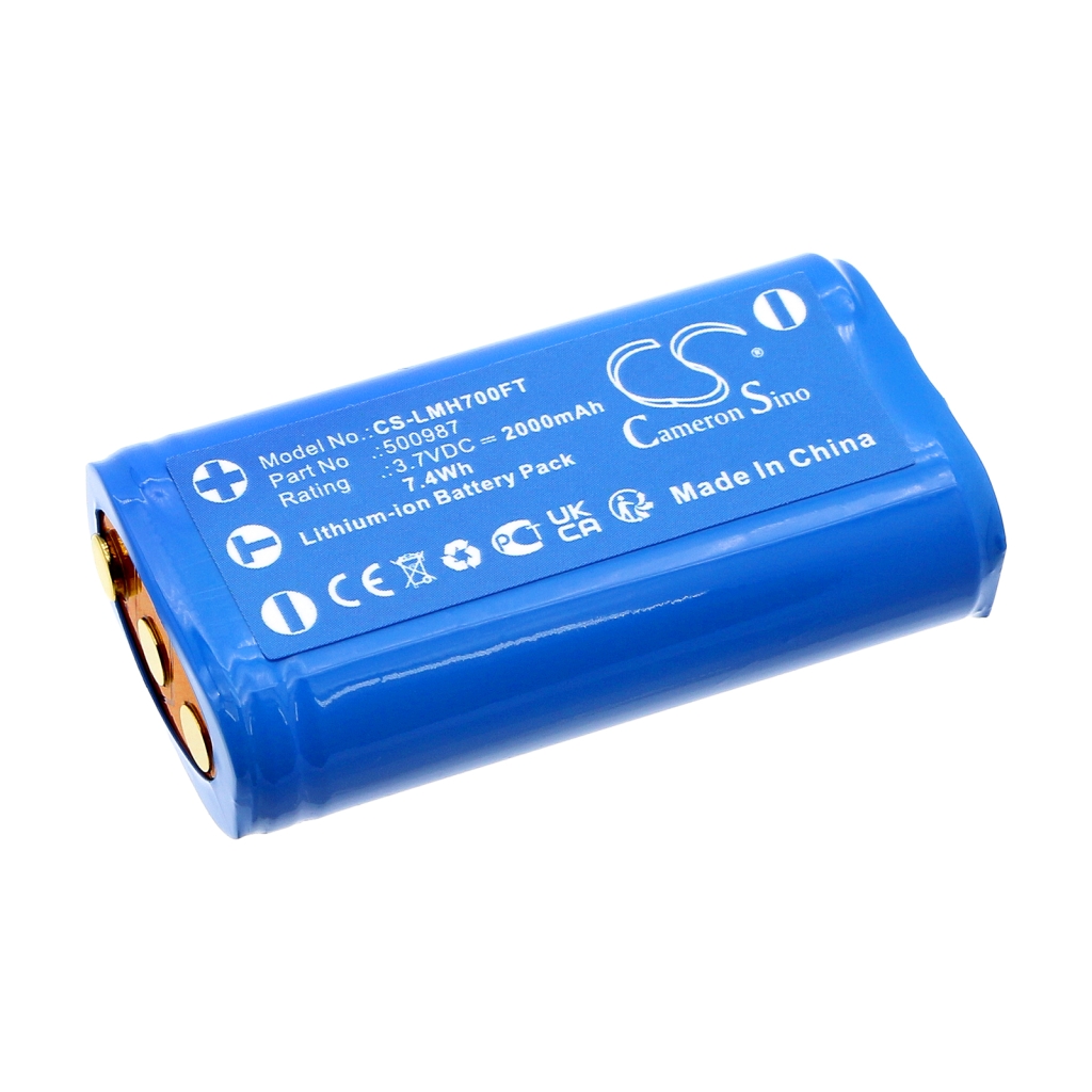 Valaistusjärjestelmän akku Ledlenser CS-LMH700FT