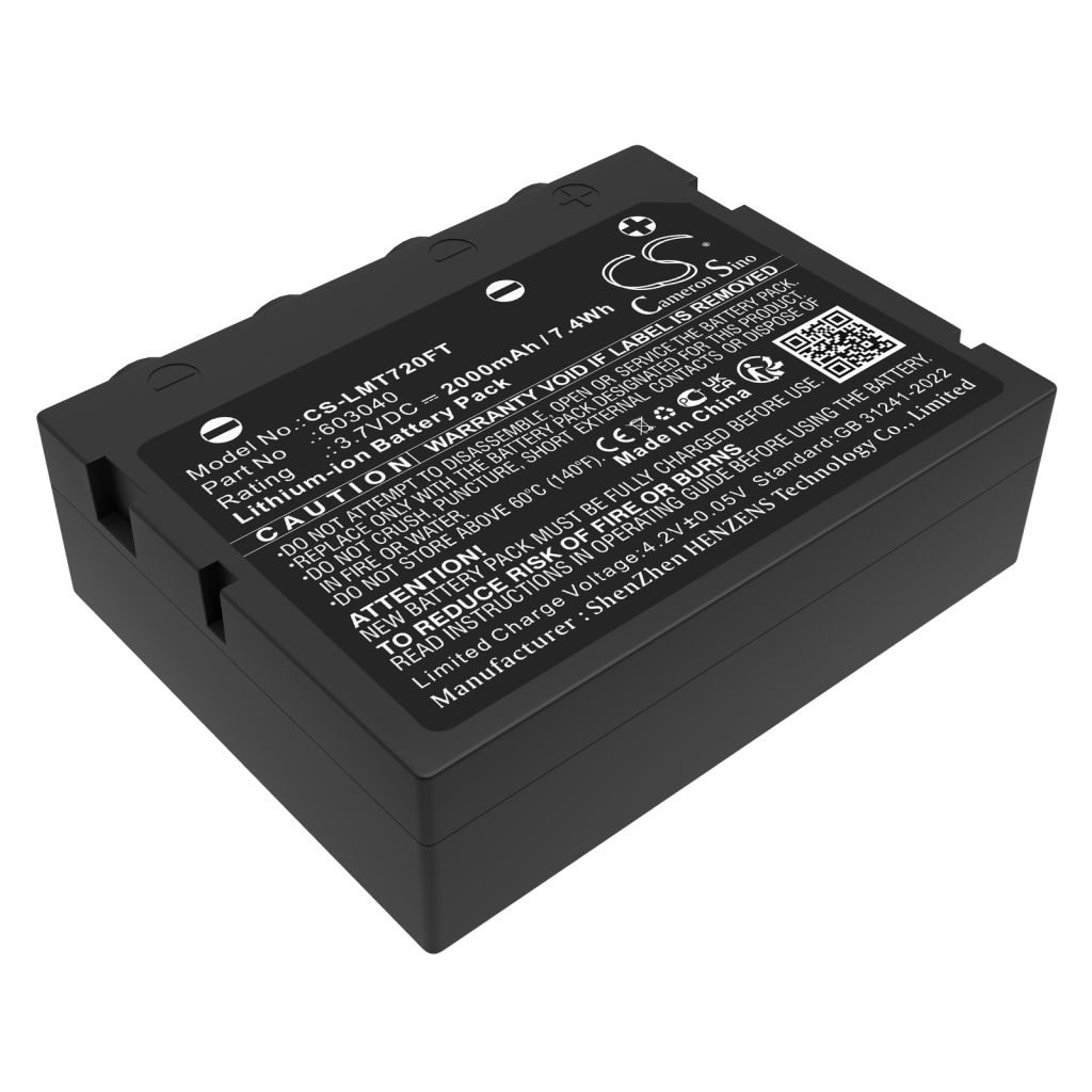 Valaistusjärjestelmän akku Ledlenser CS-LMT720FT