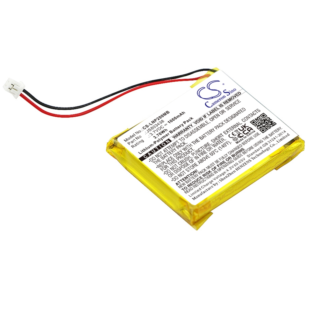 Yhteensopiva akun vaihto Luvion JS803438