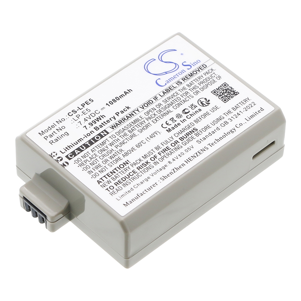 Akut Kameran akku CS-LPE5