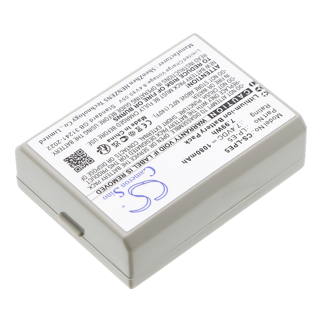 Akut Kameran akku CS-LPE5