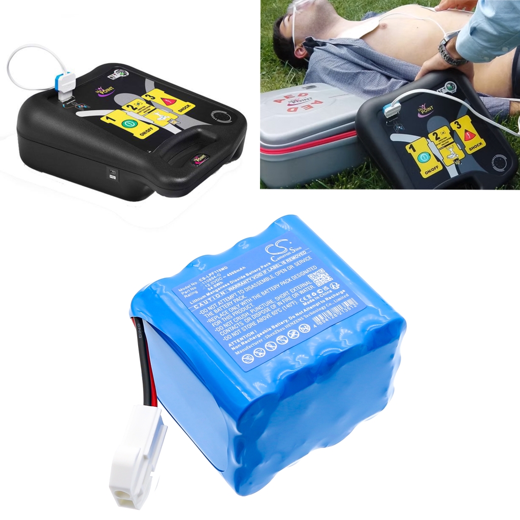 Akku yhteensopiva Life-point CS-LPF110MD