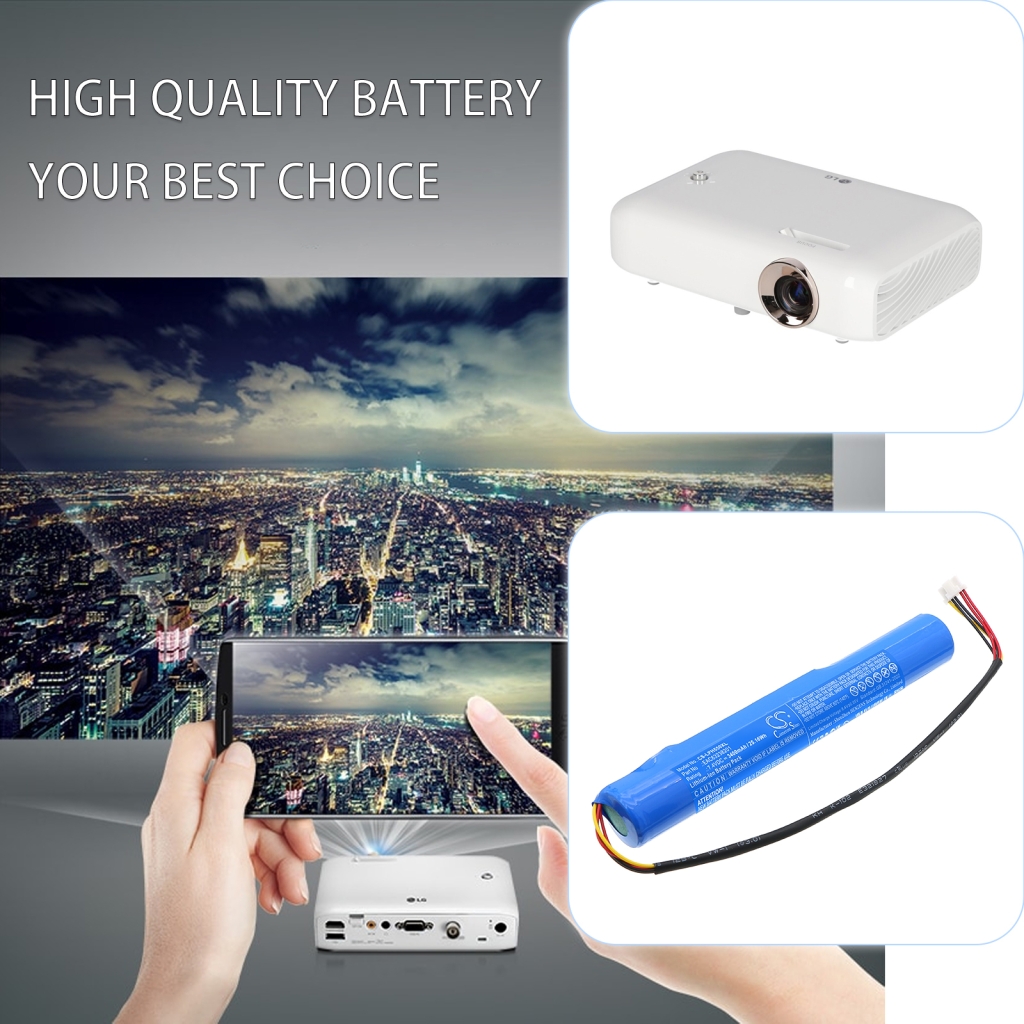 Projektorin akku Lg CS-LPH550XL