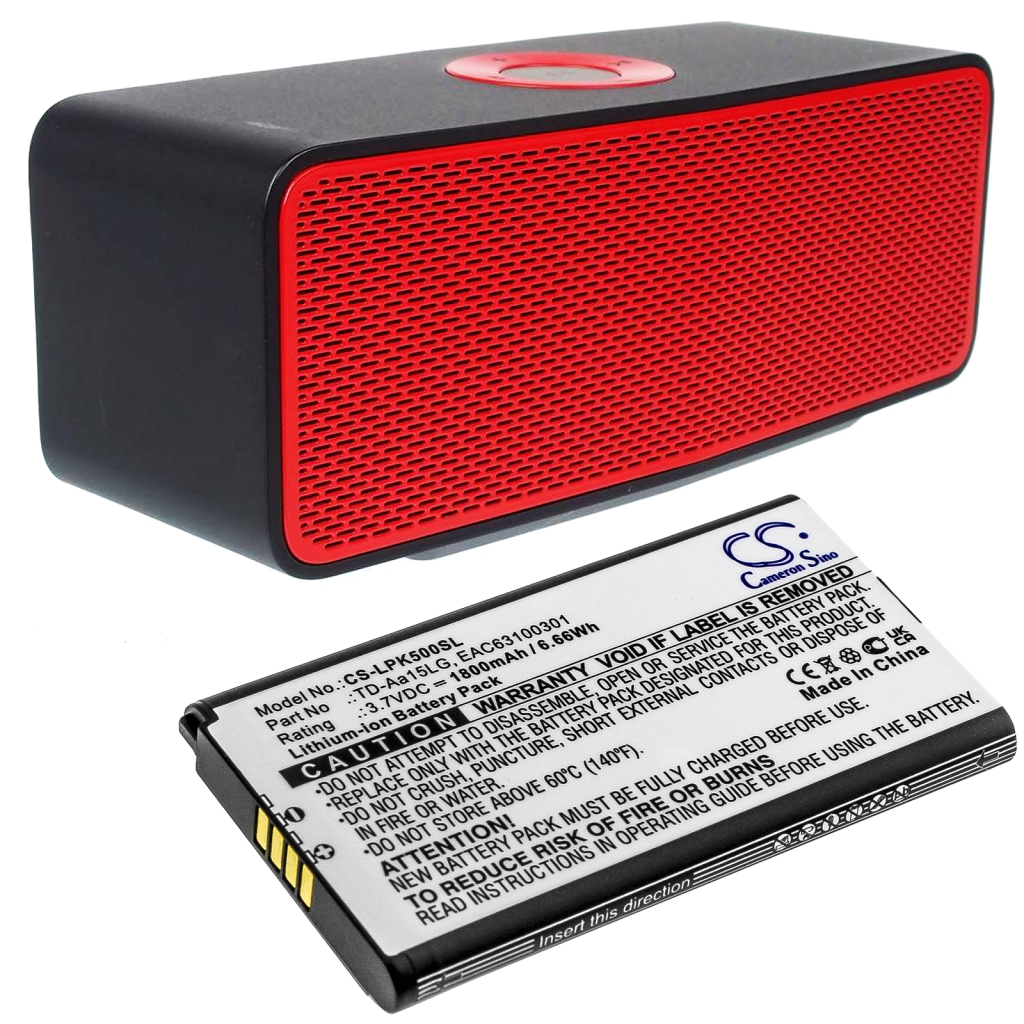 Yhteensopiva akun vaihto LG EAC63100301,TD-AA15LG