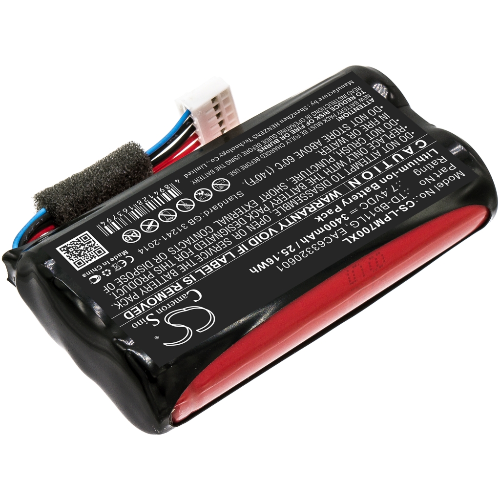 Akut Kaiuttimen akku CS-LPM700XL