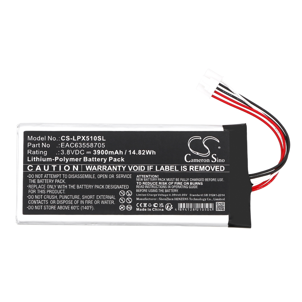 Akut Kaiuttimen akku CS-LPX510SL