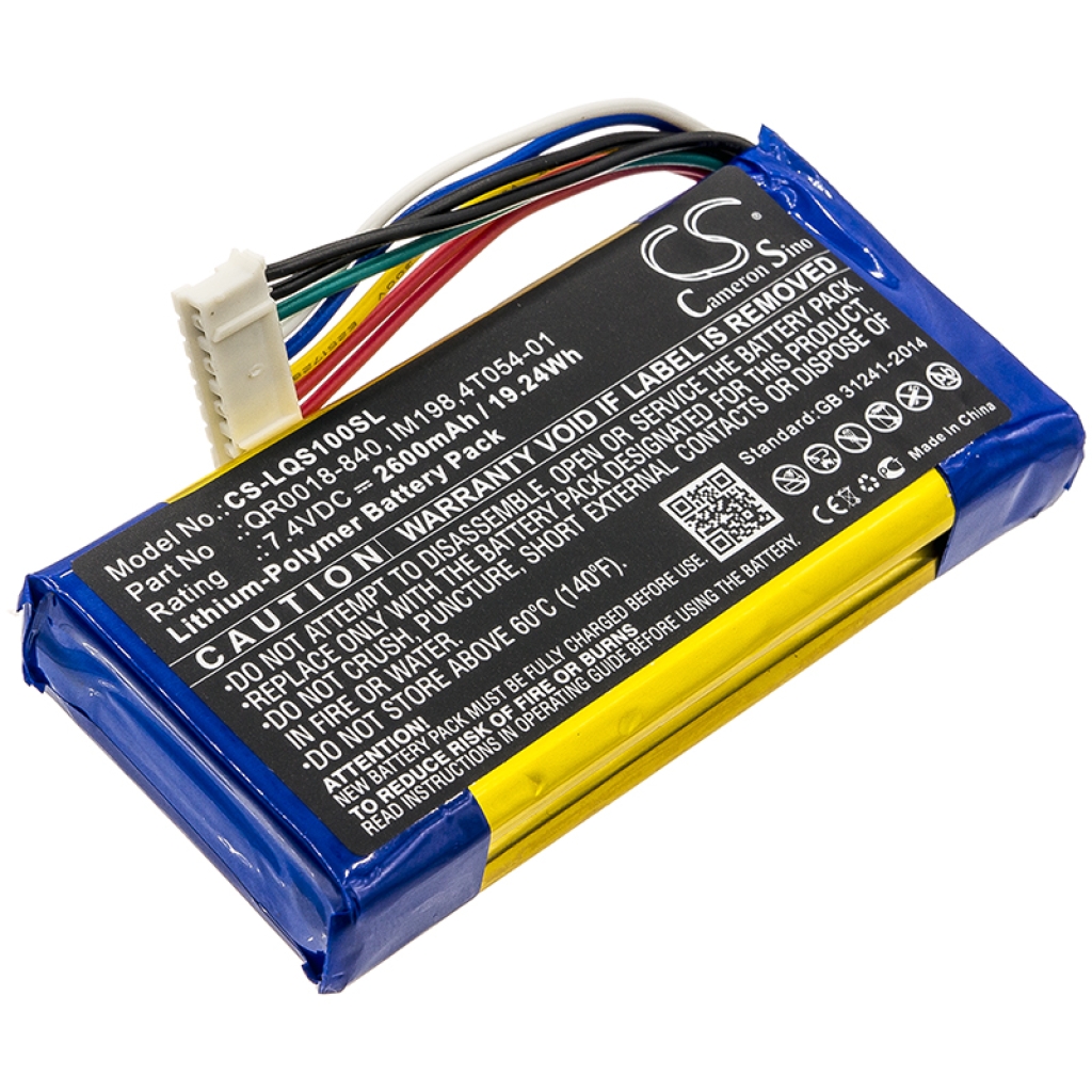 Akut Kotiturvakameran akku CS-LQS100SL