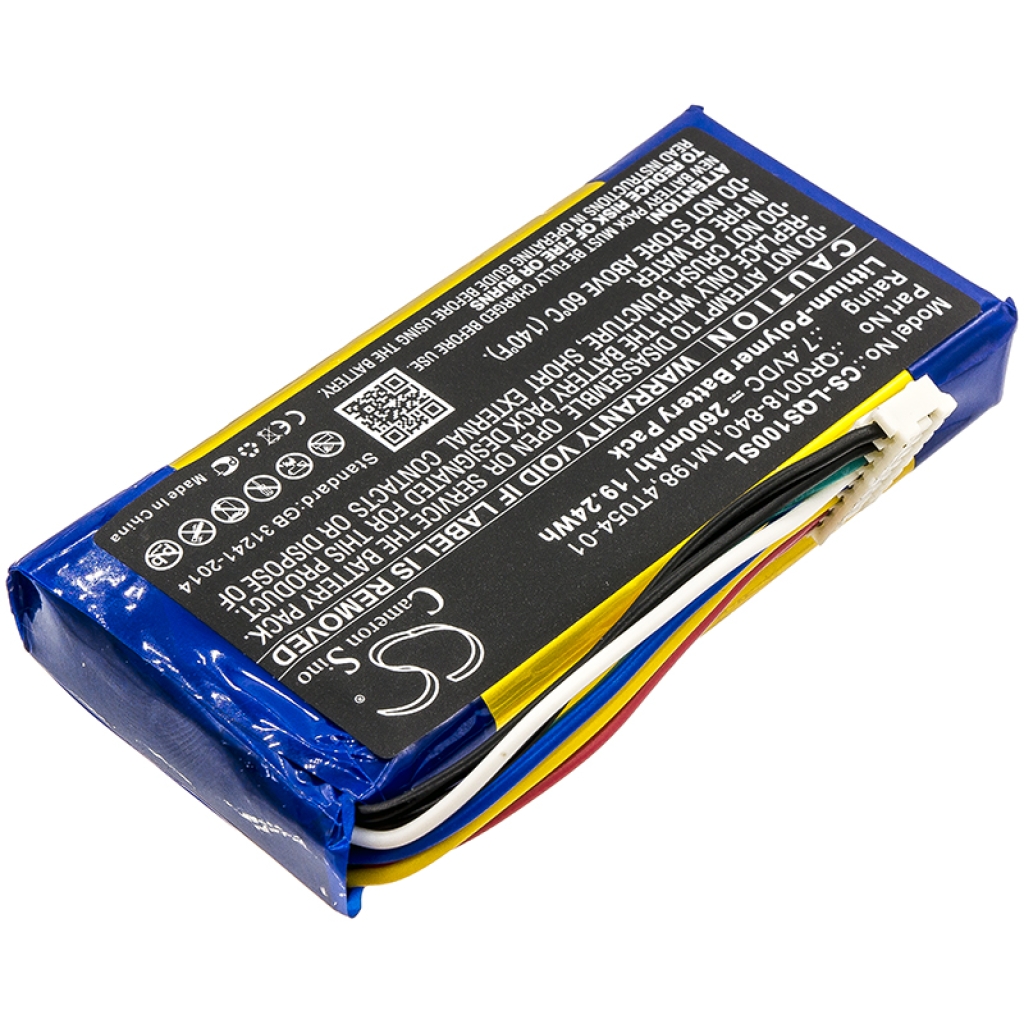Akut Kotiturvakameran akku CS-LQS100SL