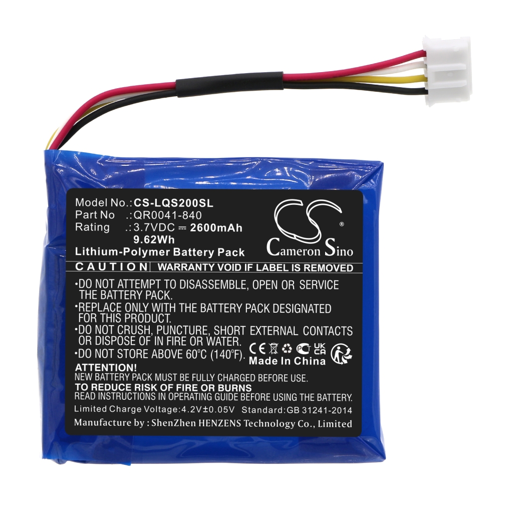 Akut Kotiturvakameran akku CS-LQS200SL