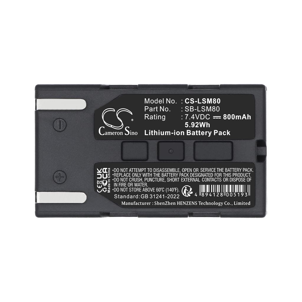 Akku –lle Samsung VP-D964W