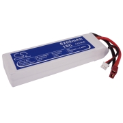 Battery compatibleWith RC hobby batteries
