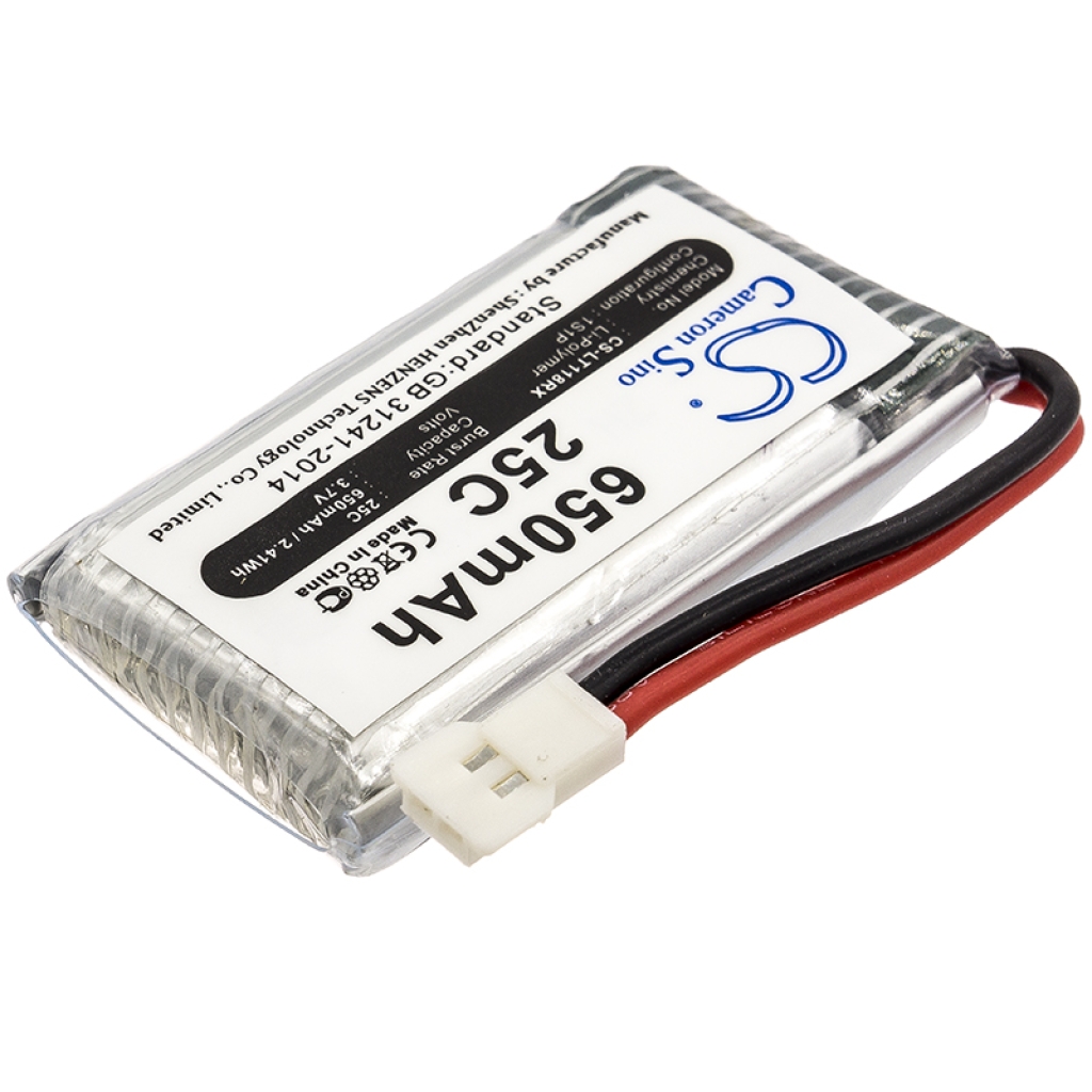 Yhteensopiva akun vaihto Hubsan H107C-A24