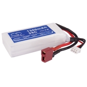 Battery compatibleWith RC hobby batteries