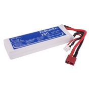 Battery compatibleWith RC hobby batteries