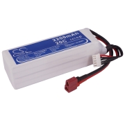 Battery compatibleWith RC hobby batteries