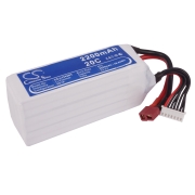 Battery compatibleWith RC hobby batteries